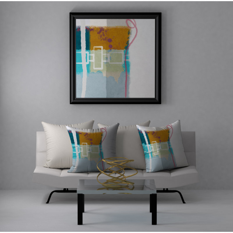  Housse et insert de coussin carré, 24" X 24"