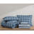 Swift Home Windowpane Plaid 7-Piece Reversible Microfiber Lightweight Bed-In-A-Bag Set-104223973-104223972