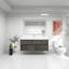 Ensemble de meuble-lavabo mural simple l 59 po Jaydelyn-821587516