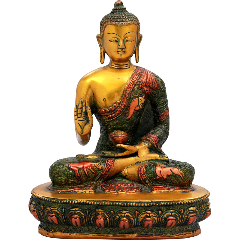 Bouddha tibétain bouddhiste Shakyamuni en prédication Mudra