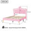 Jaran Upholstered Leather Bed-907933090-907933093