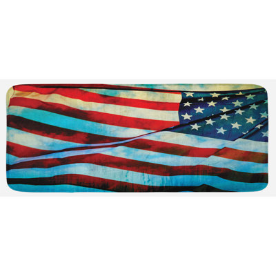 Tapis de cuisine american flag