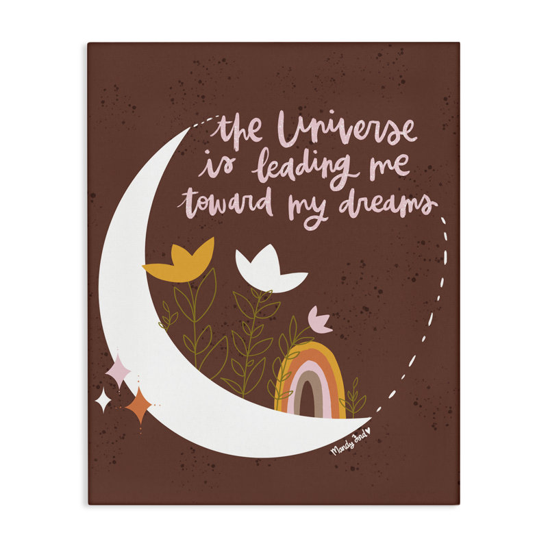 Menant «Me Me To My Dreams», conception par Mandy Ford, art et illustration, H 48 po x l 36 po