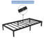 Lit plateforme simple 12 po
