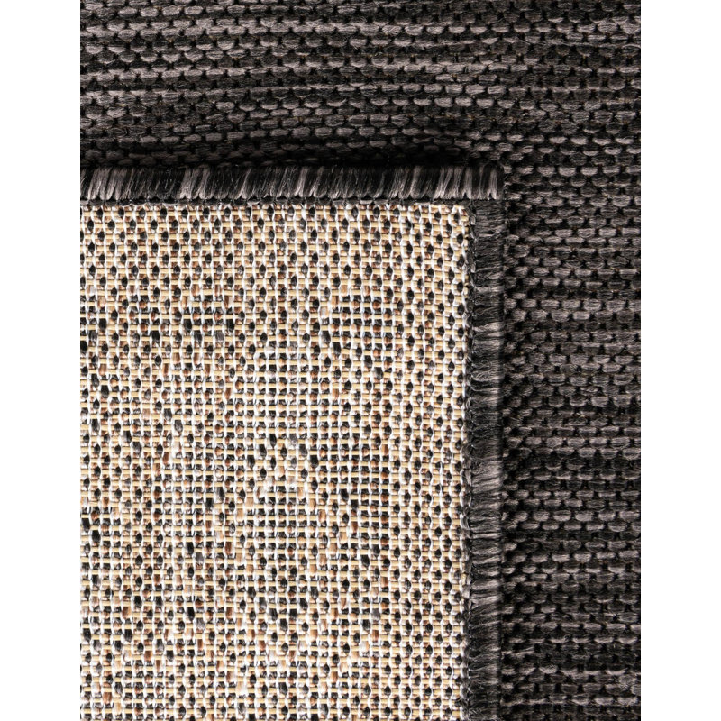 Tapis gris anthracite Alexio, Carré 10 pi 8 po