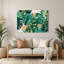 Hawaiian Leaf Cluster, art mural vert en métal-1558251557