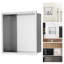 Niche de douche sans carreaux en acier inoxydable 304 de 13 po x 13 po Ebern Designs