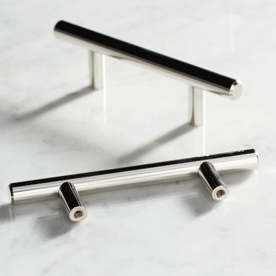 Bar Pulls 3-3/4 inch (96mm) Center-to-Center Golden Champagne Cabinet Pull - 10 Pack