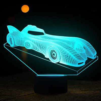 Batmobile Illusion Night Light