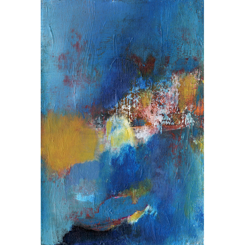 Rhapsody In Blue I by Jodi Fuchs - Wrapped Canvas Art Prints, 46cm H x 30cm W x 3.8cm D