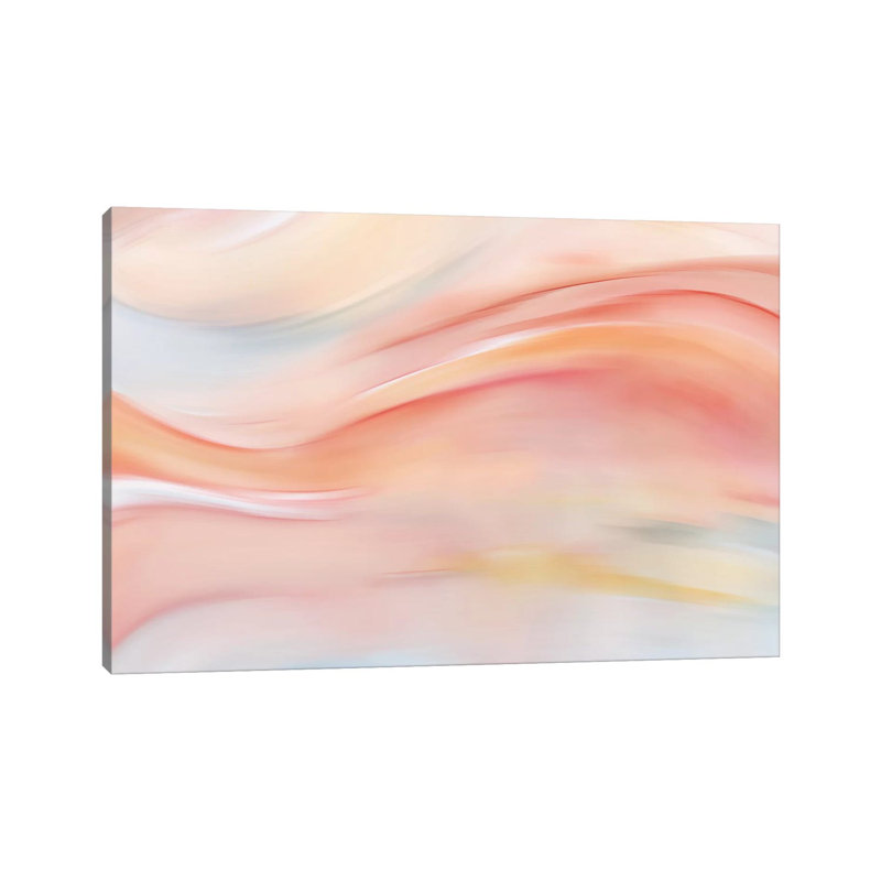 Soft Harmony by Nan - Wrapped Canvas Painting, 20.32 cm H x 30.48 cm W