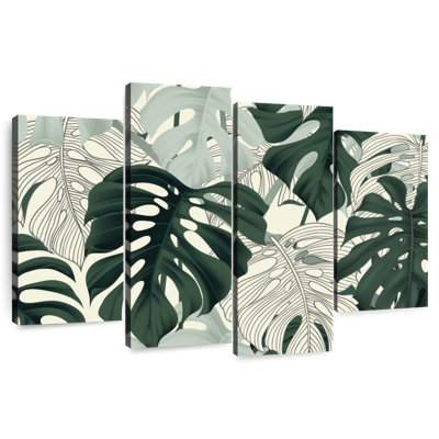 Feuilles Harnek Jungle Monstera
