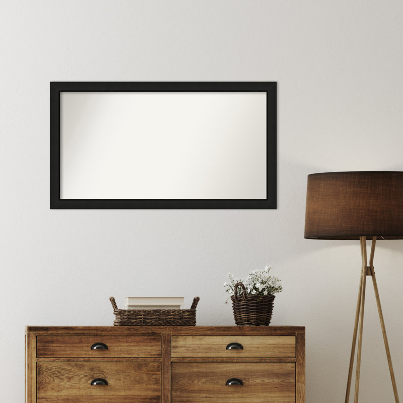 Phil Solid Wood Frame Mirror, 23.25" x 41.25", Rectangle