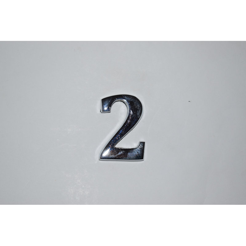RaNesha 10.16cm H Metal House Number, 2