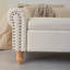 Banc de rangement avec repose-pieds
