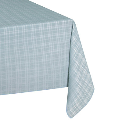Mappsburg Plaid Cotton Blend Tablecloth