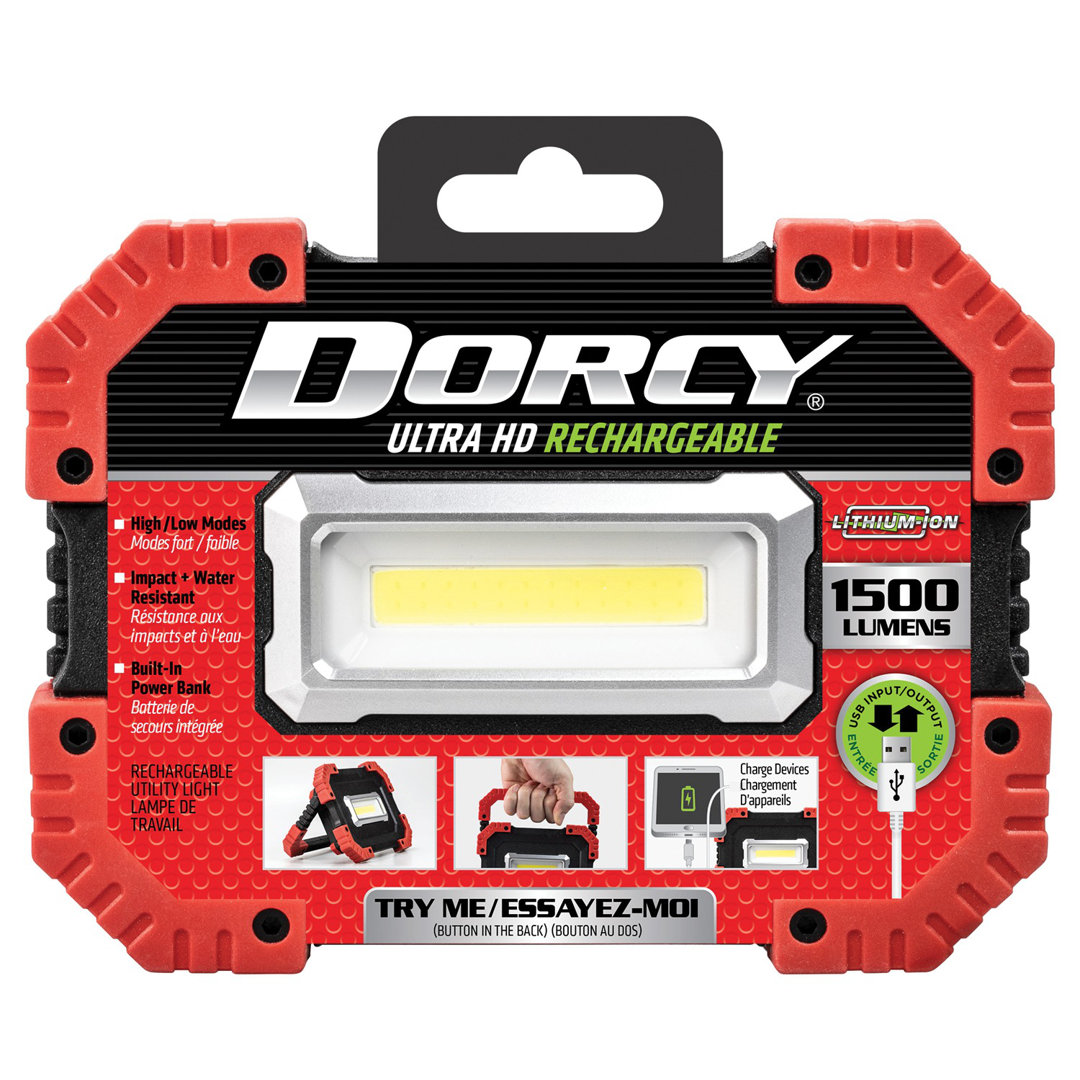 1.6'' Battery Powered Integrated LED Work Light Dorcy