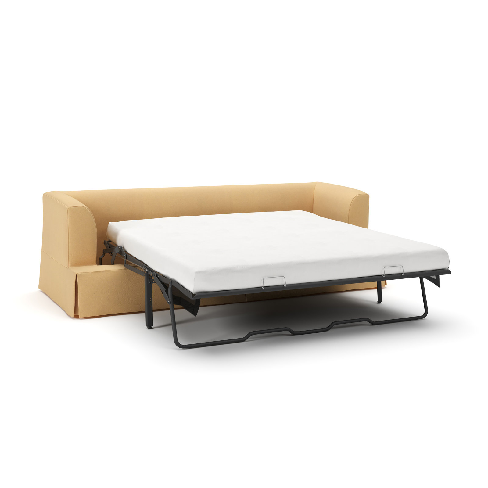 Lucia 92.5'' Upholstered Sofa, Bayou Sunshine Canvas