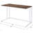 Tyrese Walnut & White Finish Rectangular Writing Desk With Built-In Usb Port And Open Base Design, For Modern Home Offices.-87859754