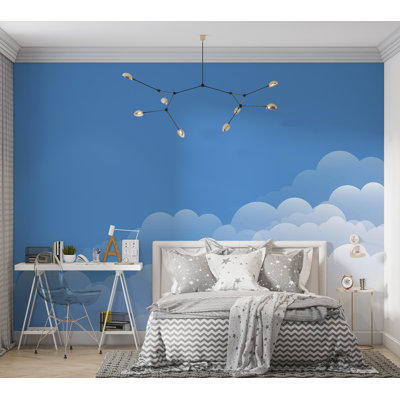 Premium Peel & Stick Wall Mural - Cloudy Sky