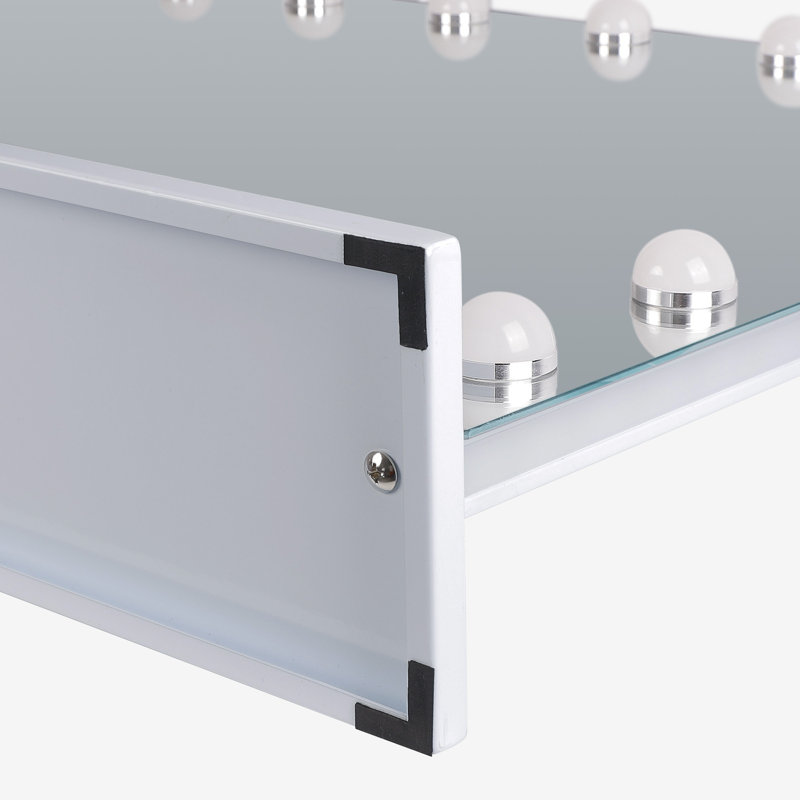 Aeman Rectangle Aluminium LED Mirror