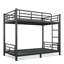 Lits peu encombrants, lit simple TG en métal, convertible moderne pour la maison