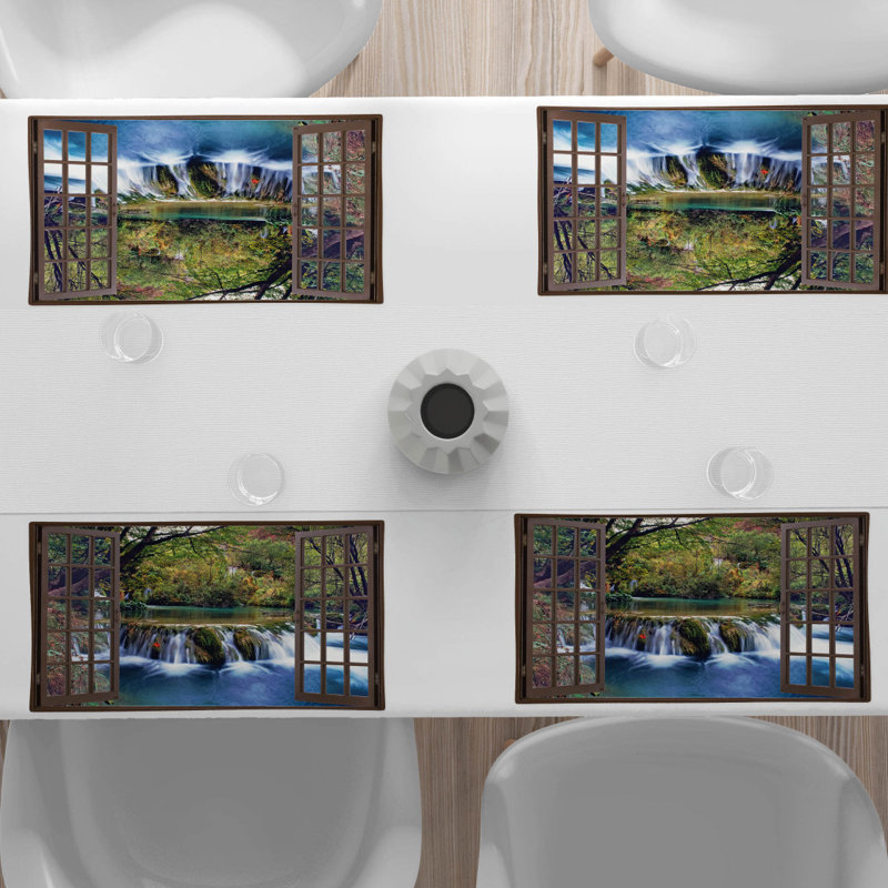Polyester Animals/Nature Rectangle Placemat