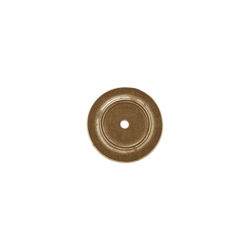 Maddox Metal Knob Backplate, Silicon Bronze Medium