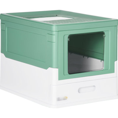 Smell Proof Cat Litter Chest - , Spacious, With Facility Pet Box Spacious Inside, Easy Maintenance