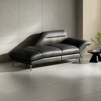 Living Room Faux Leather Indoor Chaise Lounges