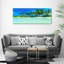 Tropical Beach - Print on Canvas