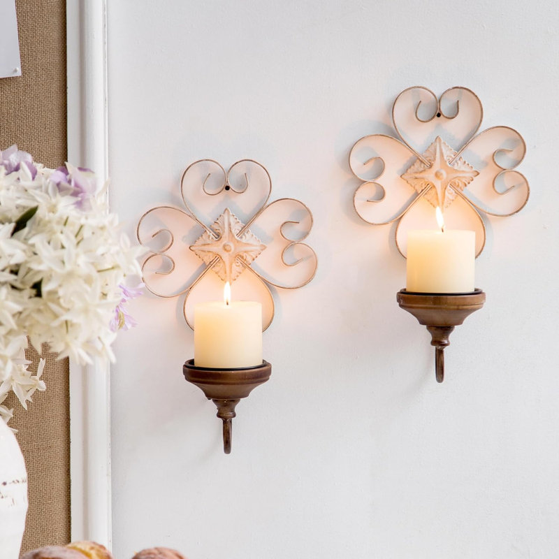 Antique Wall Candle And Wall Lamp