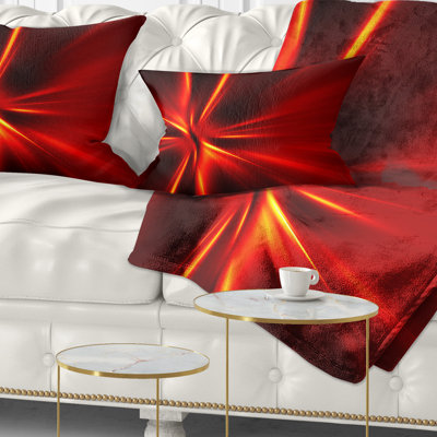  Coussin Abstract Rays