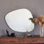 Dorcia Wood Flat Wall Mirror-931115759
