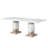 STACEY BEIGE DINING TABLE