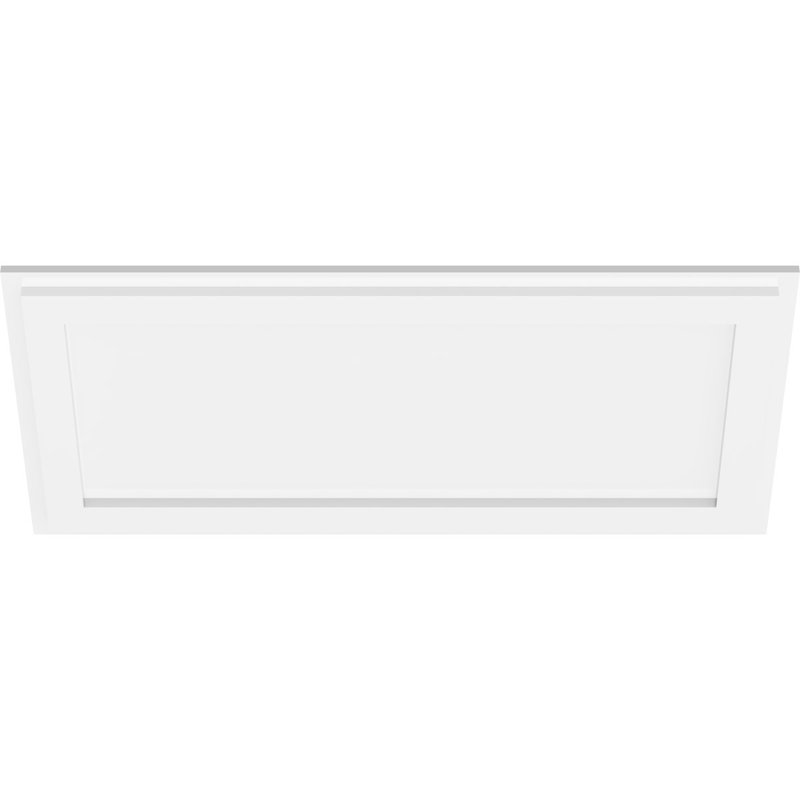 Médaillon de plafond contemporain de style architectural en PVC de l 30 po x H 15 po x C 10 1/2 po x P 1 po