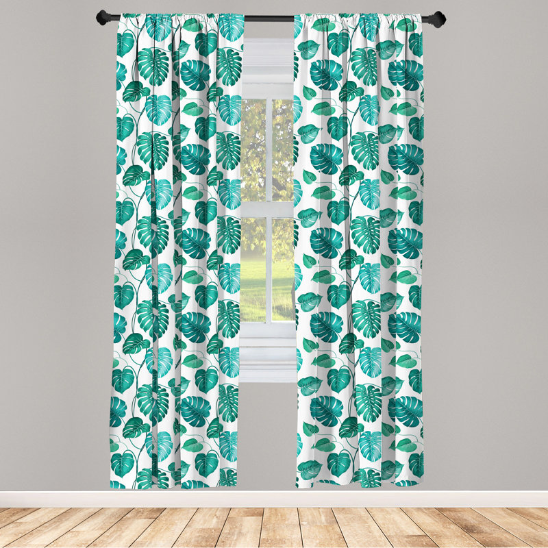 Semi-Sheer Rod Pocket Sliding Panel, 28" x 95"