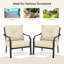 Chaise de patio avec coussin Sall