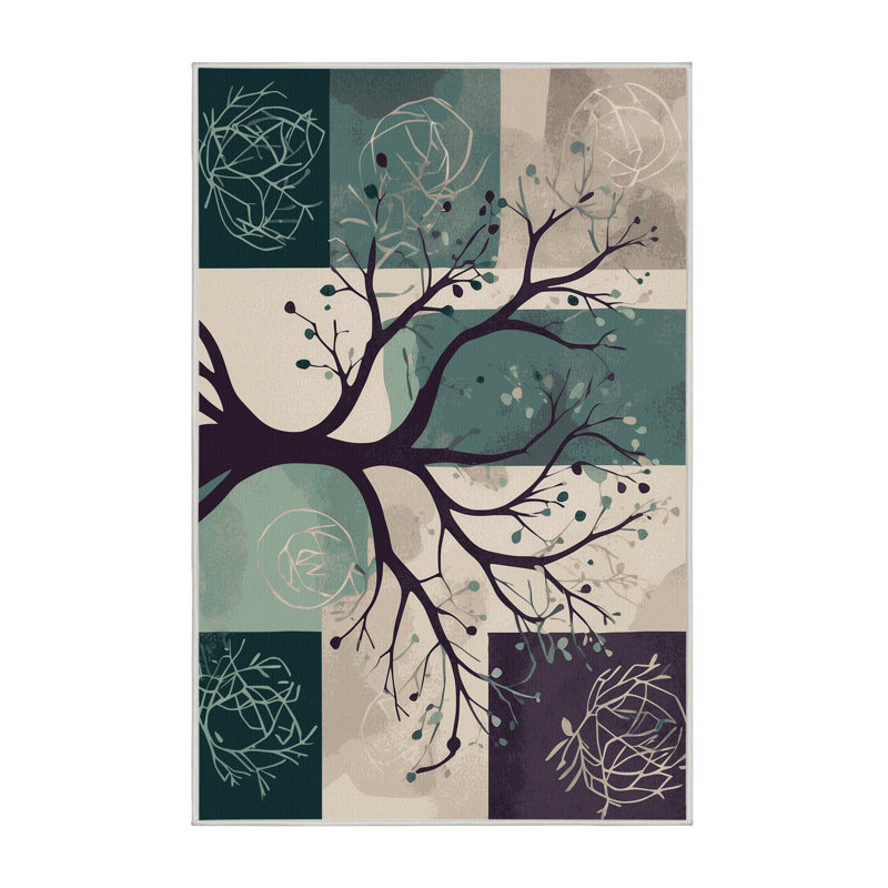 Tapis Luminous Overgrowth, Rectangle 4 pi x 6 pi