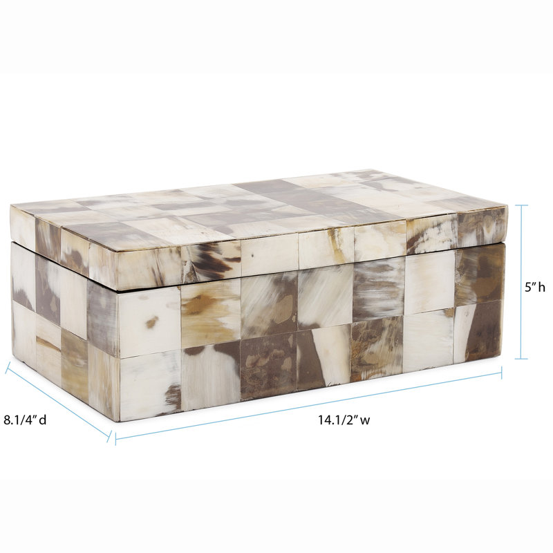 Boîte décorative en bois Vlasto