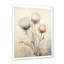 Décoration murale Thistle Mute Beige Beige III - chardon-97170912-134126423