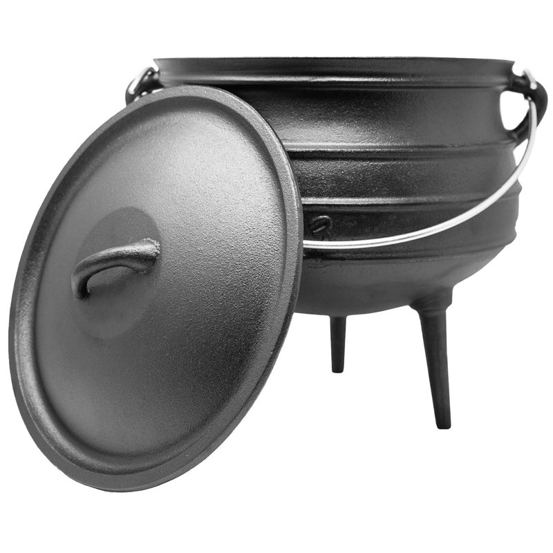 Klarstein Beefalo Cast Iron Round Casserole Dish, 8