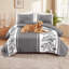 Ensemble de couvre-lit 3 pièces en microfibre avec 2 taies décoratives-129229949