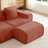 Harrison Ottoman with Premium Velvet and No-Assembly-1197381252