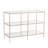 Gosport 42'' Glass Top Console Table-457770670