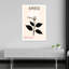 Aries Honeysuckle Floral Bold Elegant Modern Honeysuckle Flower Spring Wall Art Print 1 Piece Wrapped Canvas Wall Art-620703245