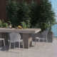Outdoor Stacking Dining Side Chair