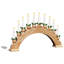 Christmas Candle Arch with 10 LED Candles-1637623909