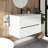 36" Wall-Mounted Bathroom Vanity With Sink-653108740