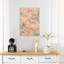 Whimsical Zebra Garden Abstract Zebra Flower Landscape Wall Art Print by Mathieu - Print-1830830752